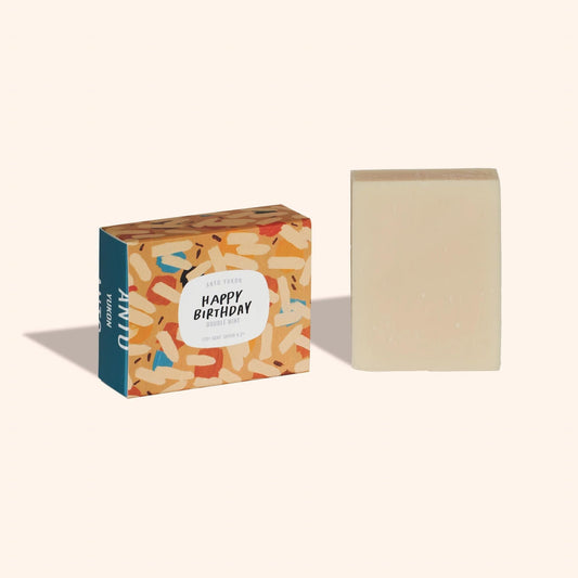 Anto Yukon Happy Birthday Double Mint Soap