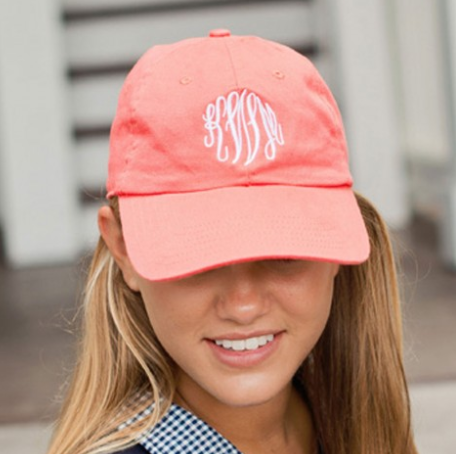 Monogrammed Baseball Cap