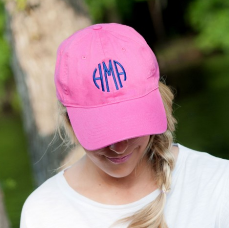 Monogrammed Baseball Cap
