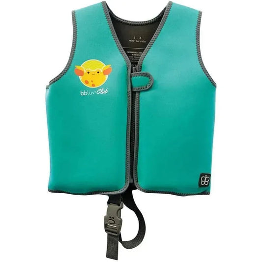 Bblüv Näj - Evolutive Neoprene Swim Vest, Aqua