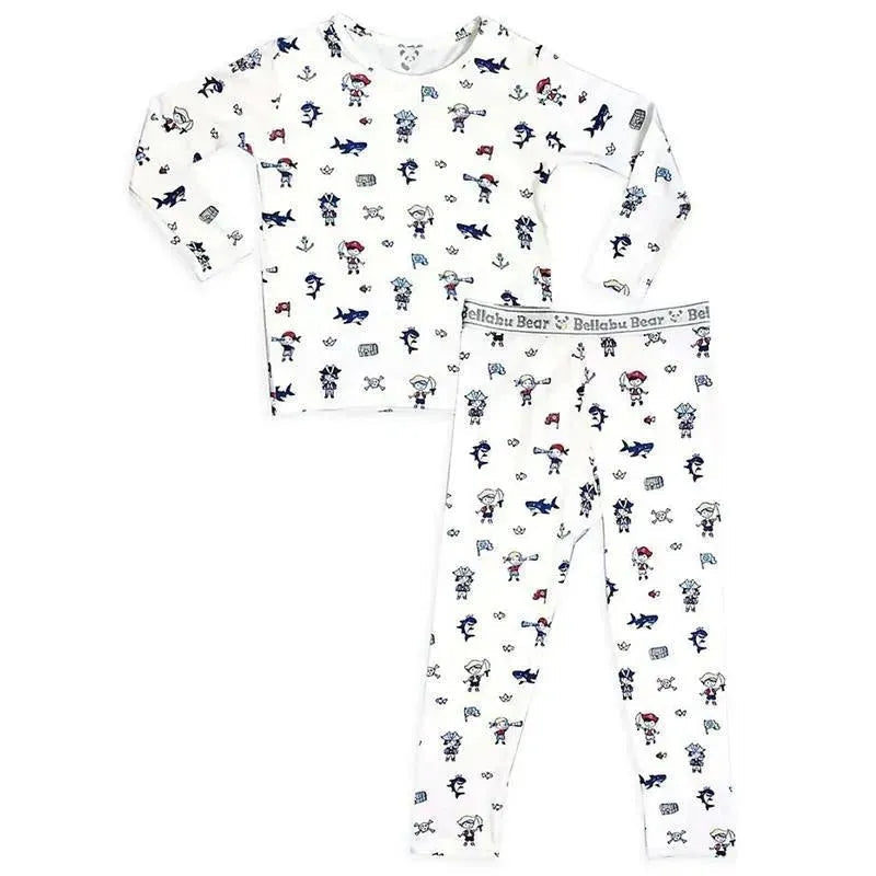 Bellabu Bear - Baby Boys Pirate Long Sleeve Shirt & Pants Pajama Set