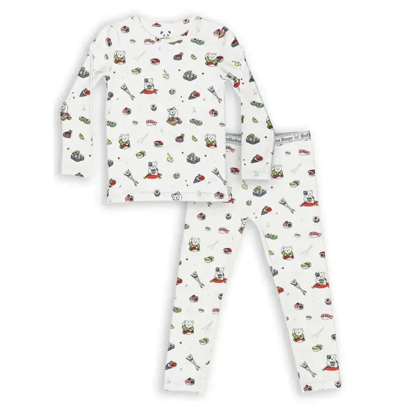 Bellabu Bear - Sushi Cat Kids Bamboo Pajamas
