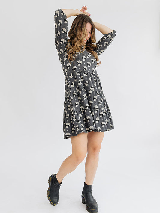 Bellini Vase Cluster Long Sleeve Dress