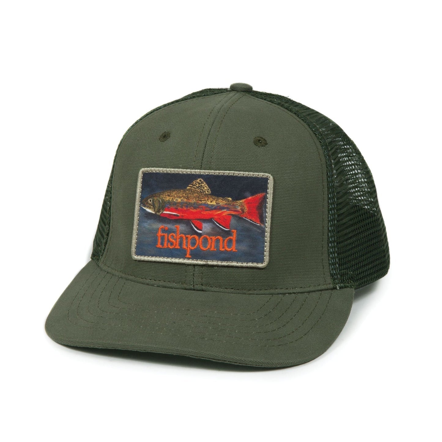FISHPOND BROOKIE HAT OLIVE