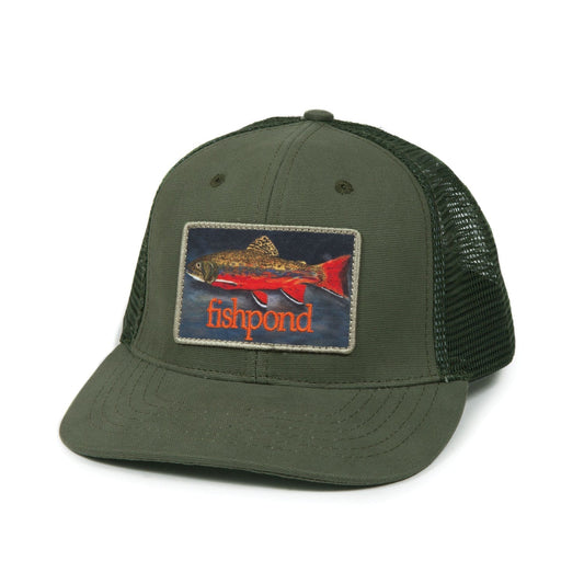 FISHPOND BROOKIE HAT OLIVE