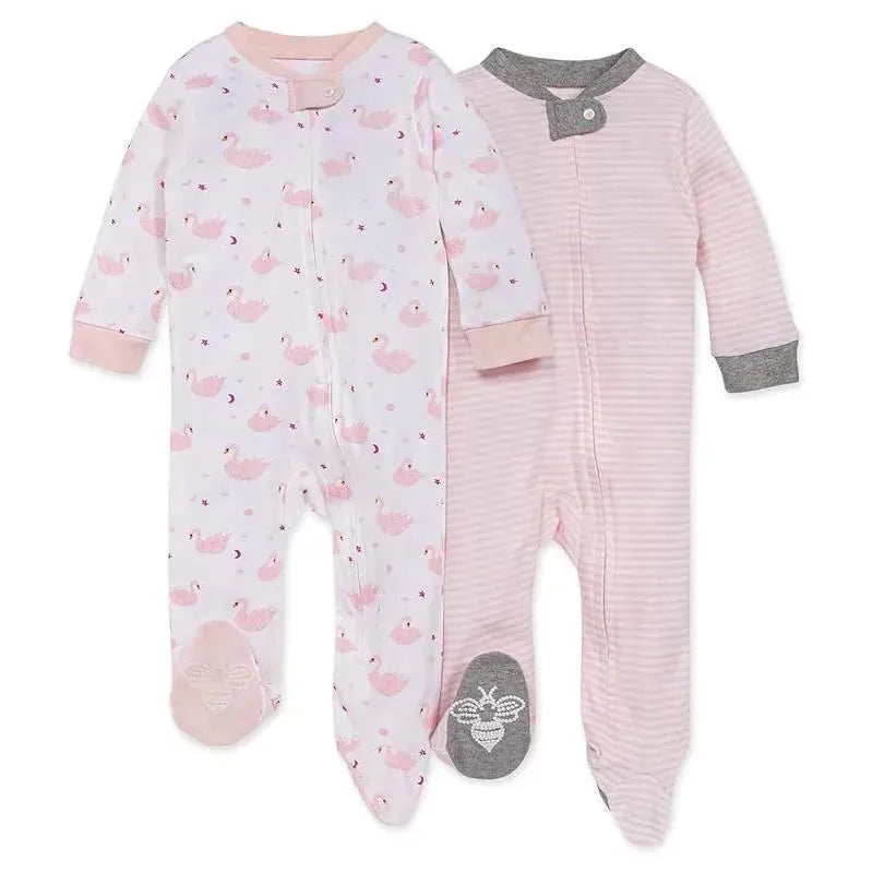 Burts Bees - 2Pk Graceful Swans Sleep & Play, Dawn