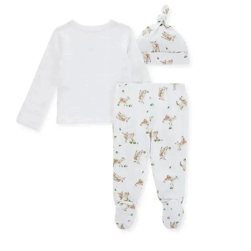 Burts Bees - 3Pk Billy Goat Take Me Home Set, Cloud