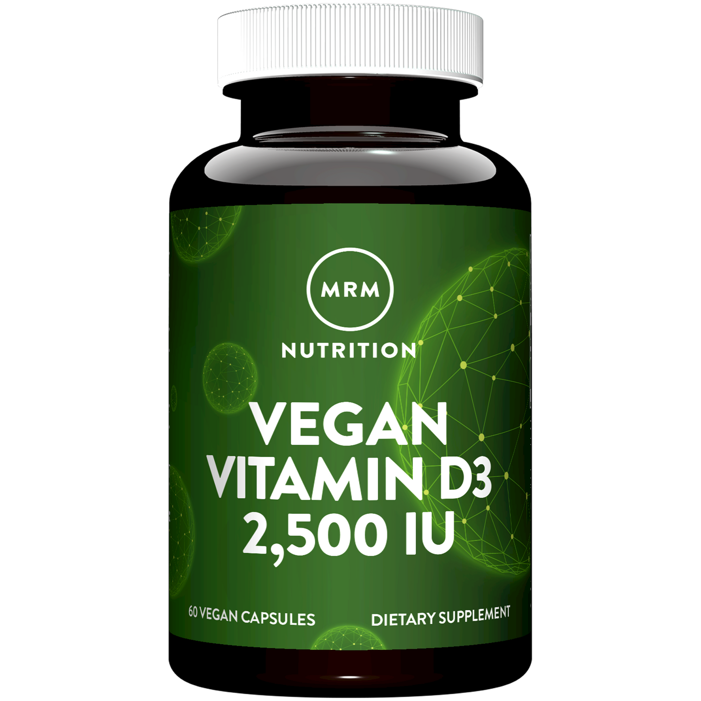 Vegan Vitamin D3 2,500 IU 60 Vegan Capsules
