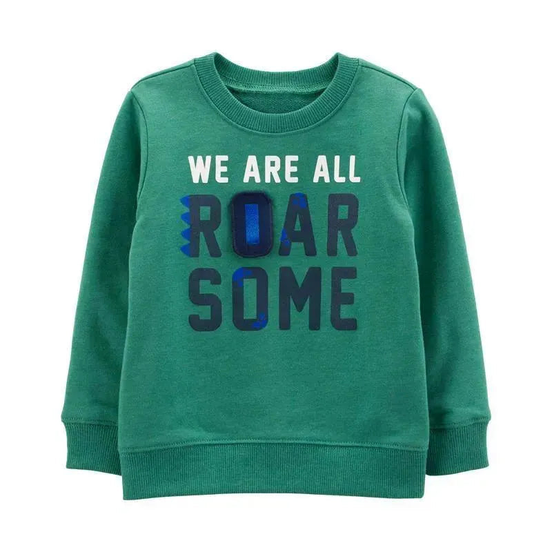 Carters - Baby Boy Sweatshirt Green Roar