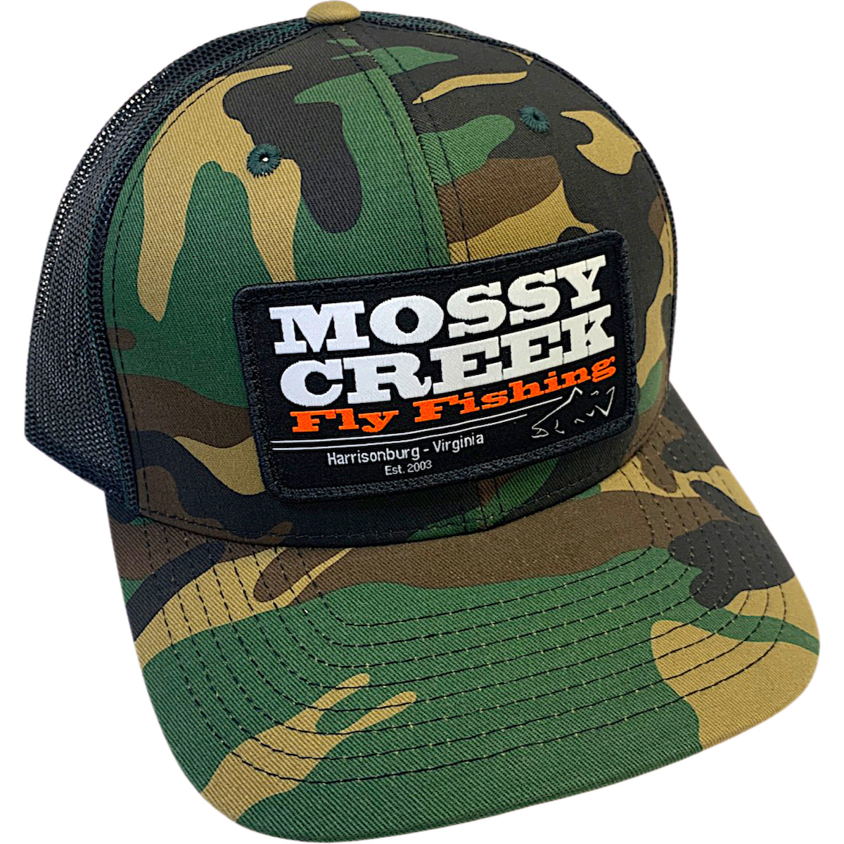 Mossy Creek Patch Trucker Green Camo