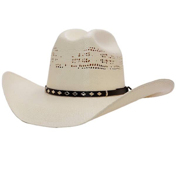 Kids Quarterhorse Relaxed Taco Brim Crafted Ivory Cowboy Hat