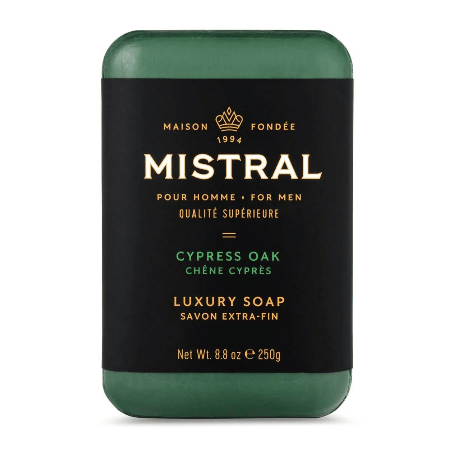 Mistral Mens Cypress Oak Bar Soap (250 g) #10087122