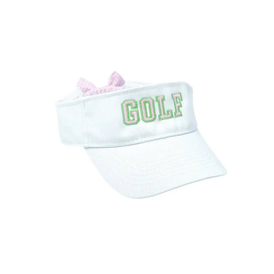 Golf Girls Bow Visor
