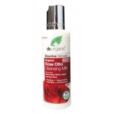 DR ORGANIC Cleansing Milk Rose Otto 150ml