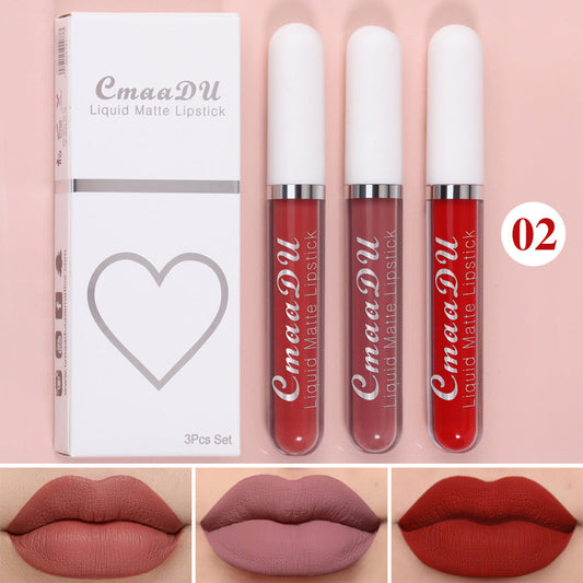 Non-stick Cup Waterproof Lipstick Long Lasting Lip Gloss