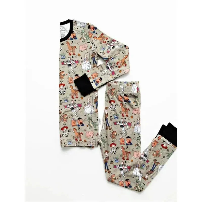 Ellie Sue - Baby Round Up Gang Bamboo Pajamas