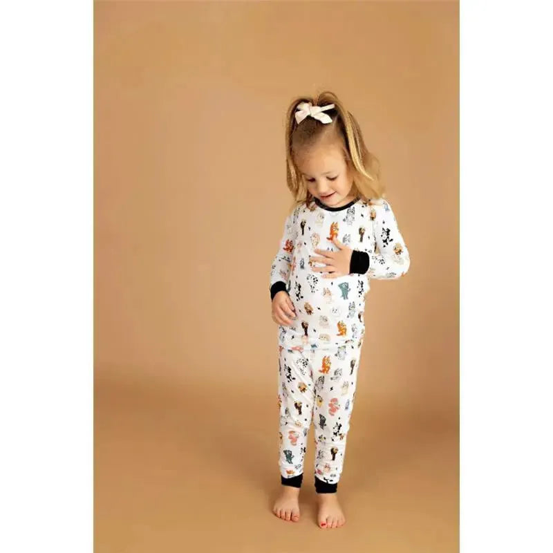 Ellie Sue - Blue Dog & Friends Bamboo Pajamas