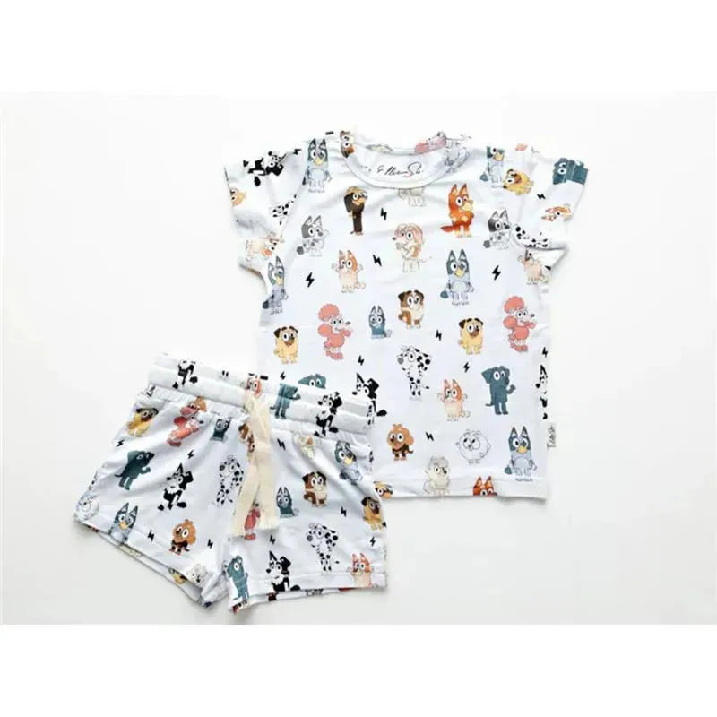 Ellie Sue - Bluey & Friends Bamboo Lounge Set