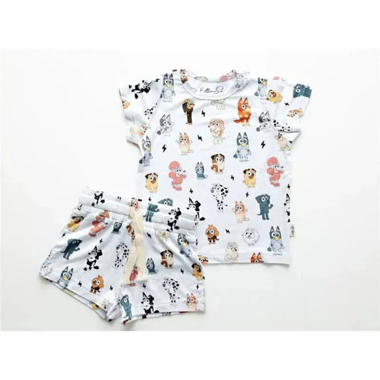 Ellie Sue - Bluey & Friends Bamboo Lounge Set