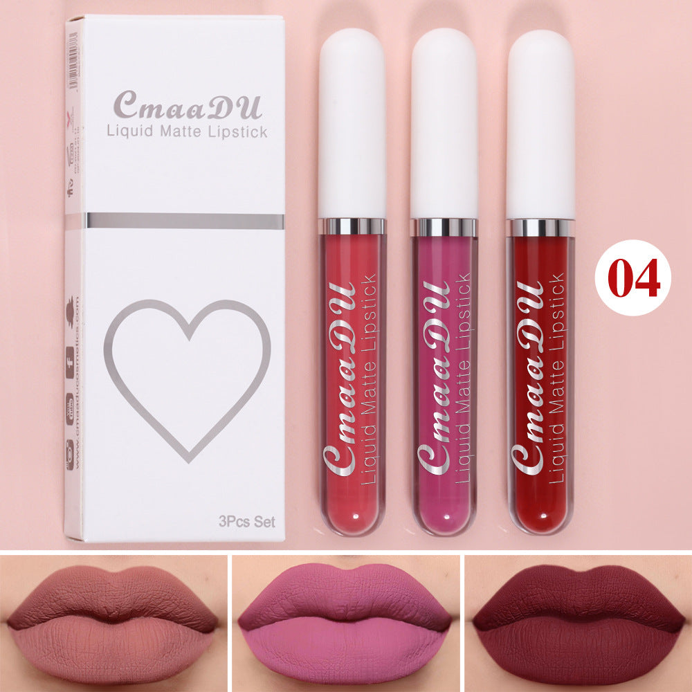 Non-stick Cup Waterproof Lipstick Long Lasting Lip Gloss