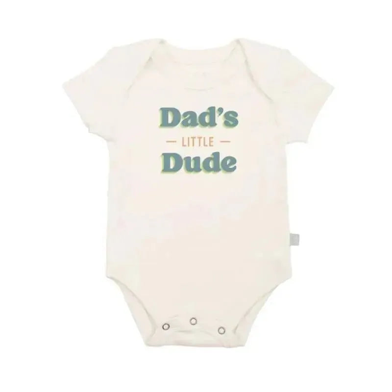 Finn + Emma - Graphic Bodysuit, Dad's Little Dude