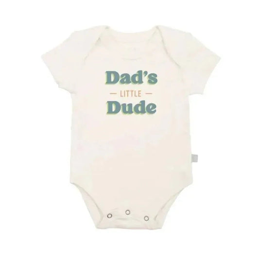 Finn + Emma - Graphic Bodysuit, Dad's Little Dude