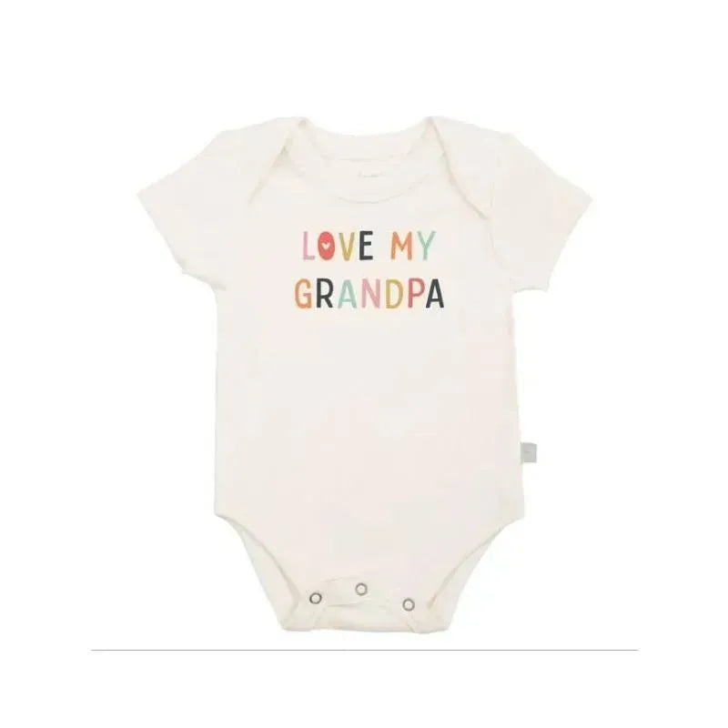 Finn + Emma Love My Grandpa Baby Onesie