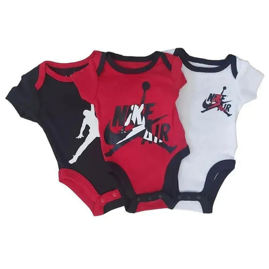 Nike Baby - 3Pk Nike Air Jordan Assorted Bodysuits