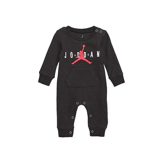 Haddad - Jordan Baby Boys Nike Air Infant Thermal Romper, Black