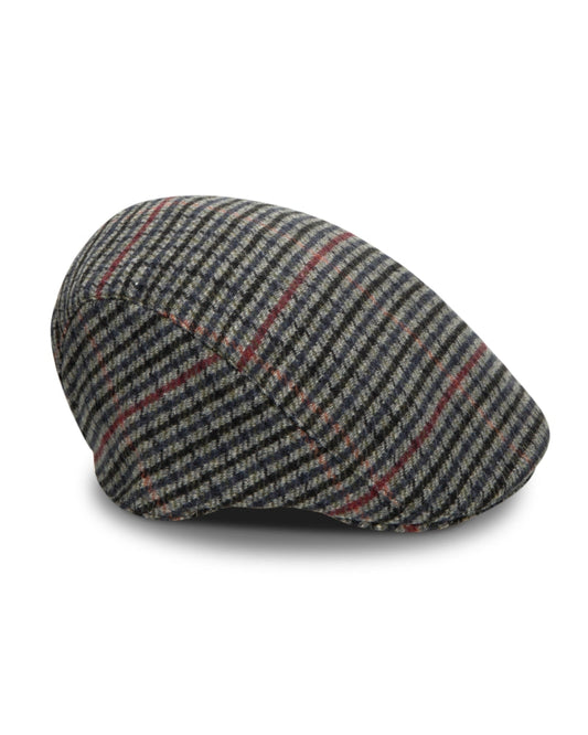 Hoggs Of Fife Dogtooth Waterproof Tweed Cap
