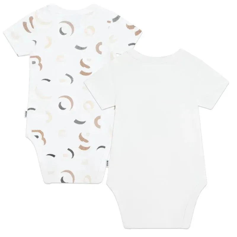 Hugo Boss Baby - 2Pk Baby Onesies, White