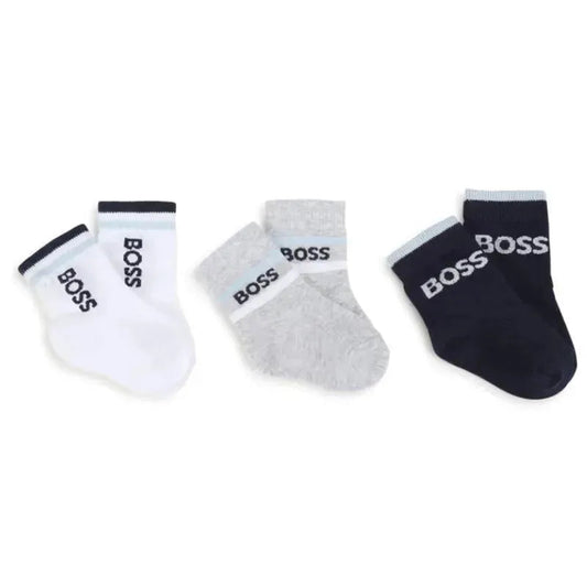 Hugo Boss Baby - 3Pk Boy Socks Navy