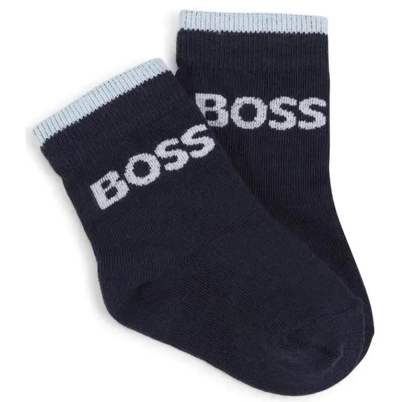 Hugo Boss Baby - 3Pk Boy Socks Navy