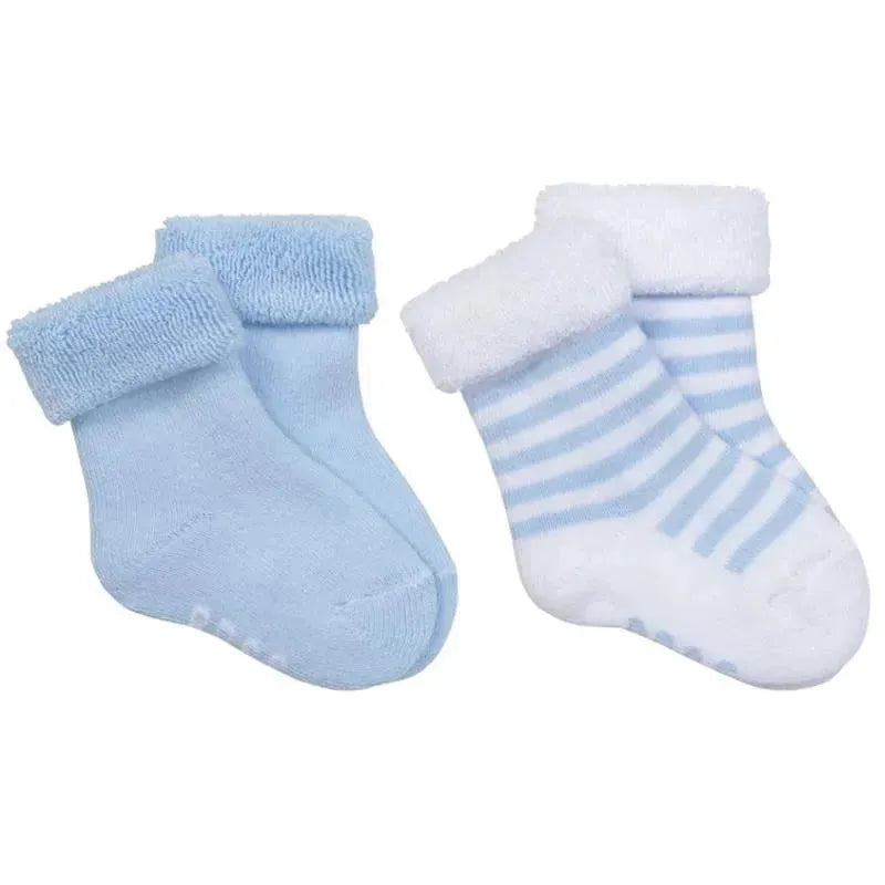 Hugo Boss - Baby Boy Set Of 2 Socks, Light Blue