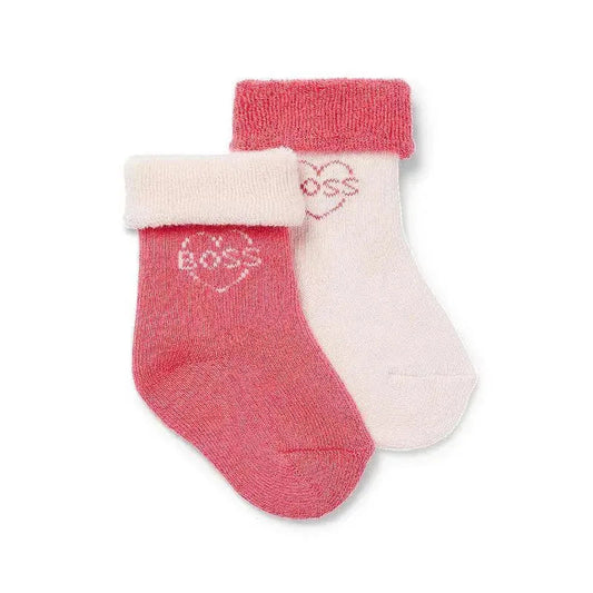 Hugo Boss Baby - Girls Socks, Pink Pale