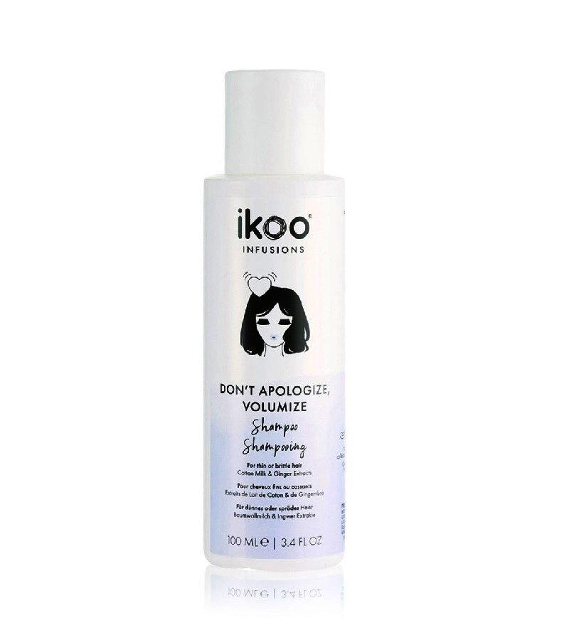 IKOO Don't Apologize, Volumize Hair Shampoo - 100 or 250 ml