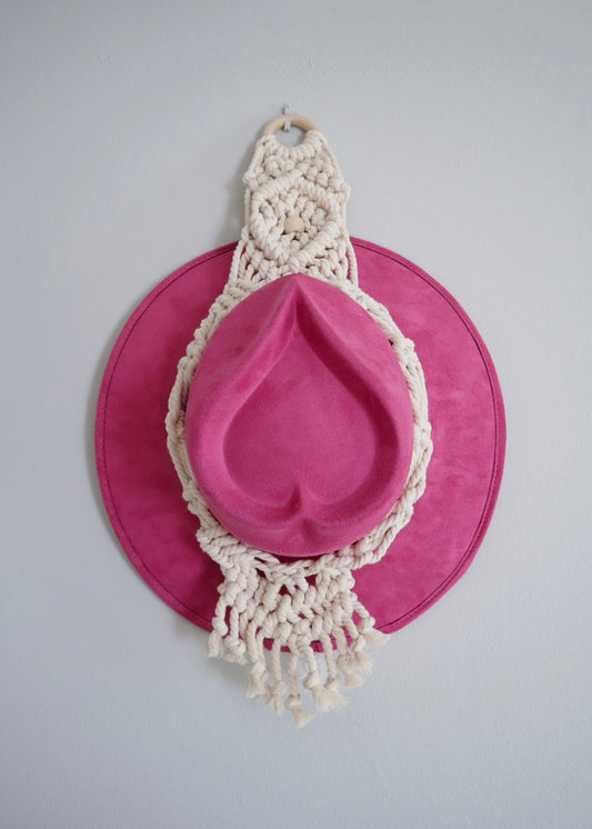 Boho Macrame Hat Hanger