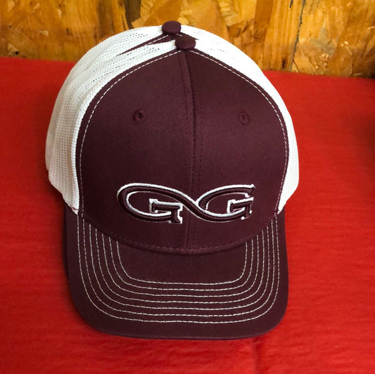 GameGuard Maroon  White Mesh