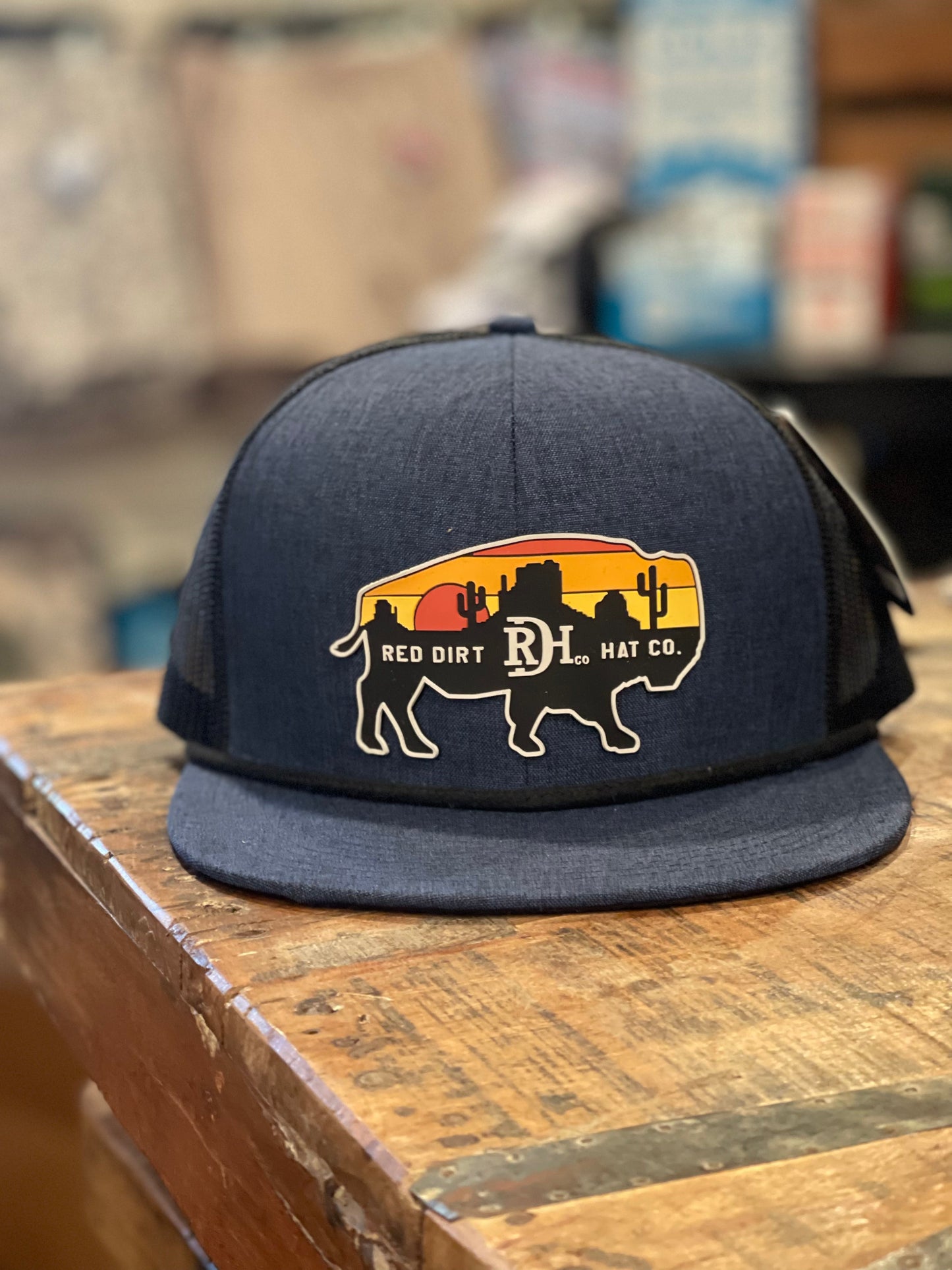 Red Dirt Hat Co. Billboard Heather Navy