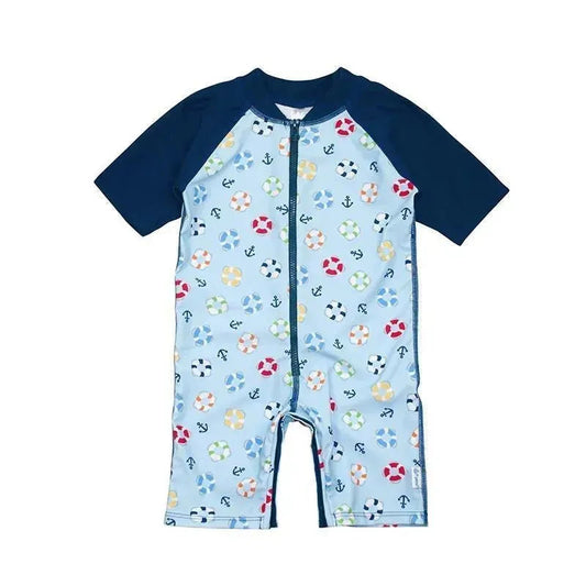 Iplay Swim Sunsuit Light Blue Lifesaver