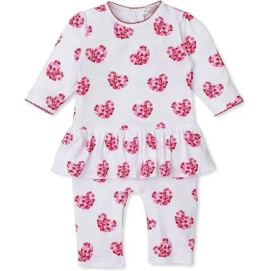 Kissy Kissy - Baby Girls Infant Heart Of Hearts Print Playsuit