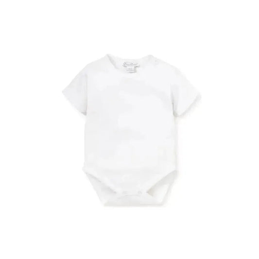Kissy Kissy - Baby Basic Short Sleeve Bodysuit, White