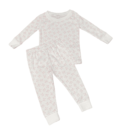 Kissy Kissy Bows All Around PJ Set