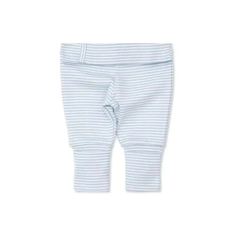 Kissy Kissy - Baby Boy Footed Pant Set, Light Blue