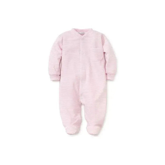 Kissy Kissy - Baby Girl Stripes Footie, Pink