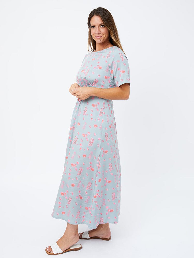 Artsy Traveler Tencel Botanical Midi Dress