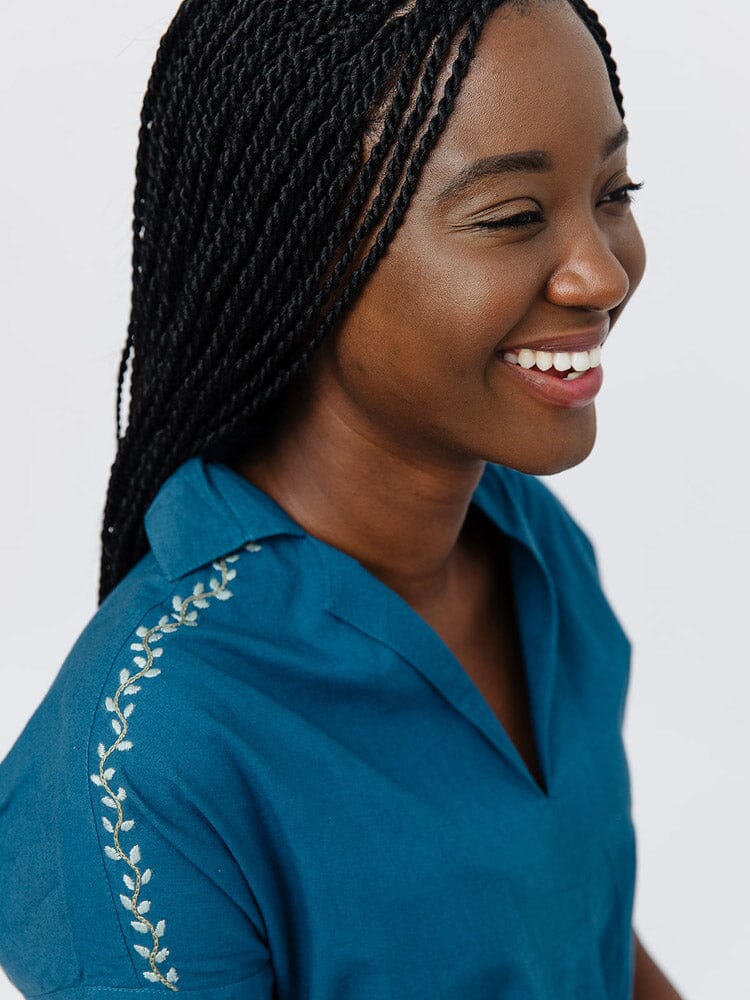 Chennai Mini Dress - Navy