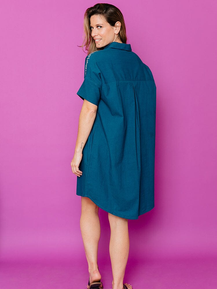 Chennai Mini Dress - Navy