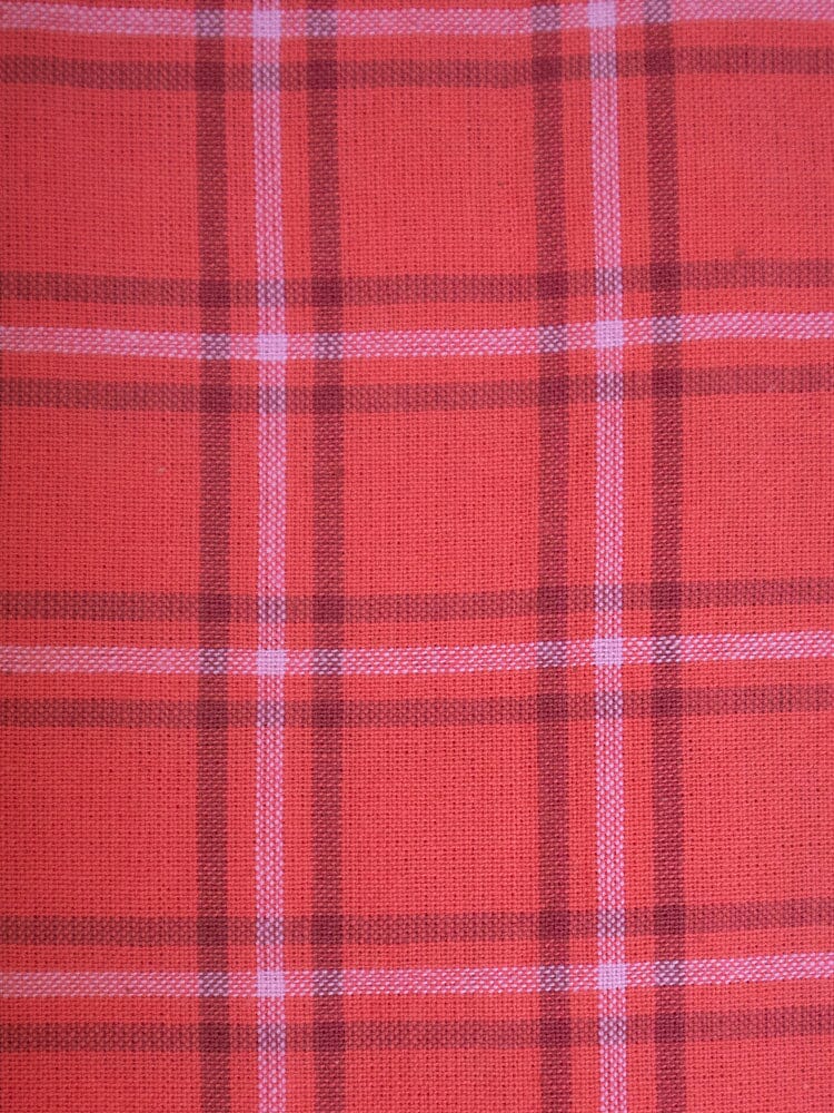Nico Mini Dress - Red Plaid