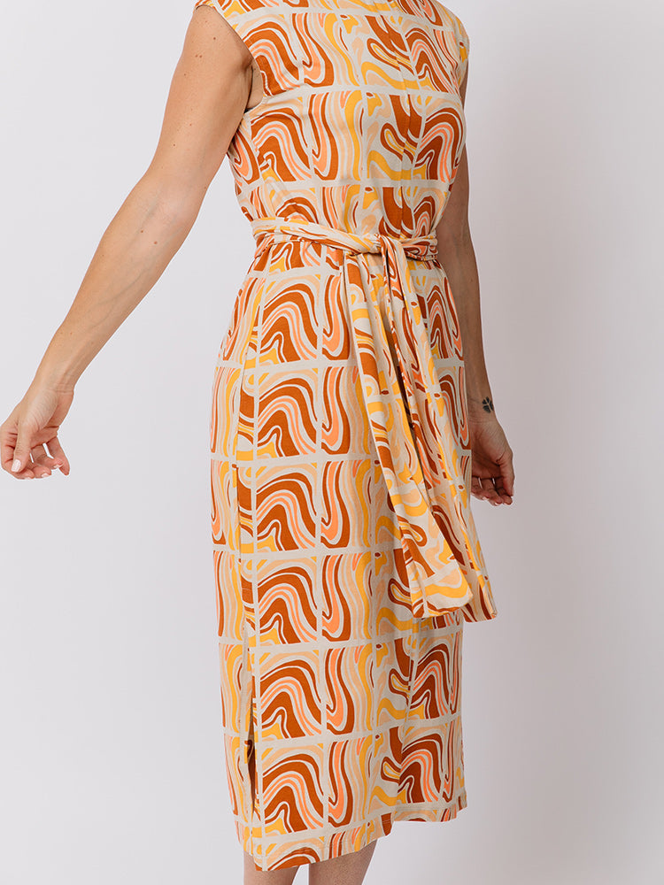 Sasha Sedona Stripe Shift Dress